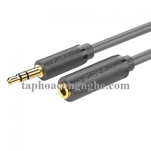 Ugreen 10785 3M màu Đen Cáp âm thanh 3.5mm nối dài AV124 30010785